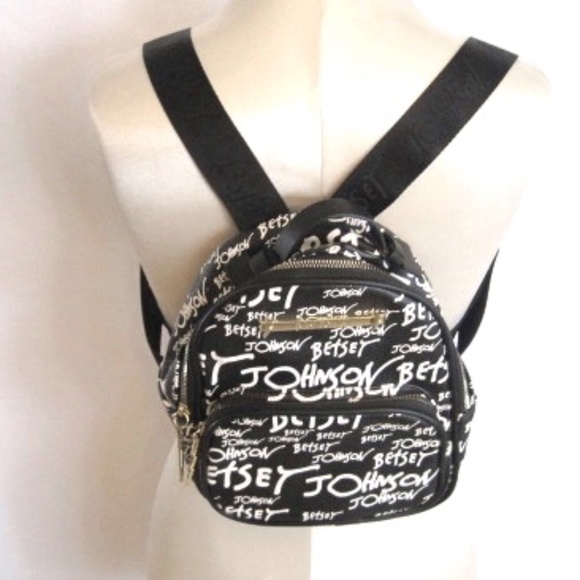 Betsey Johnson Mini Backpack - Picture 1 of 8